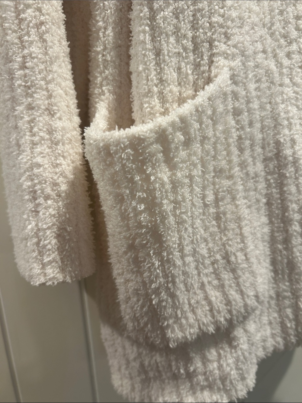 Tommy Bahama Island Soft Cream Long Lounge Cardigan with Pickets Medium - Picture 5 of 12